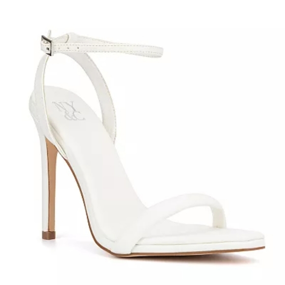 New York & Company Shoes - New York and Company Alania Dress Sandals White 7